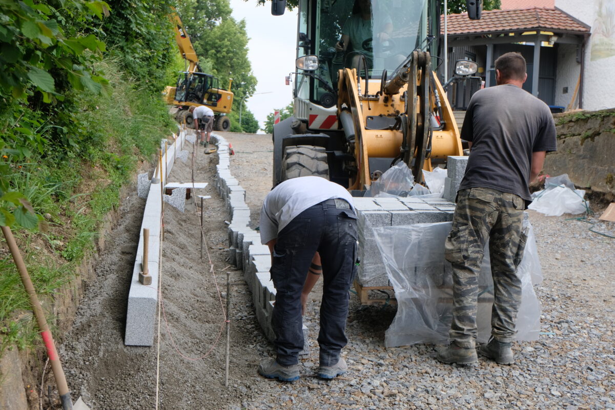 Sanierung in Floß schreitet planmäßig voran