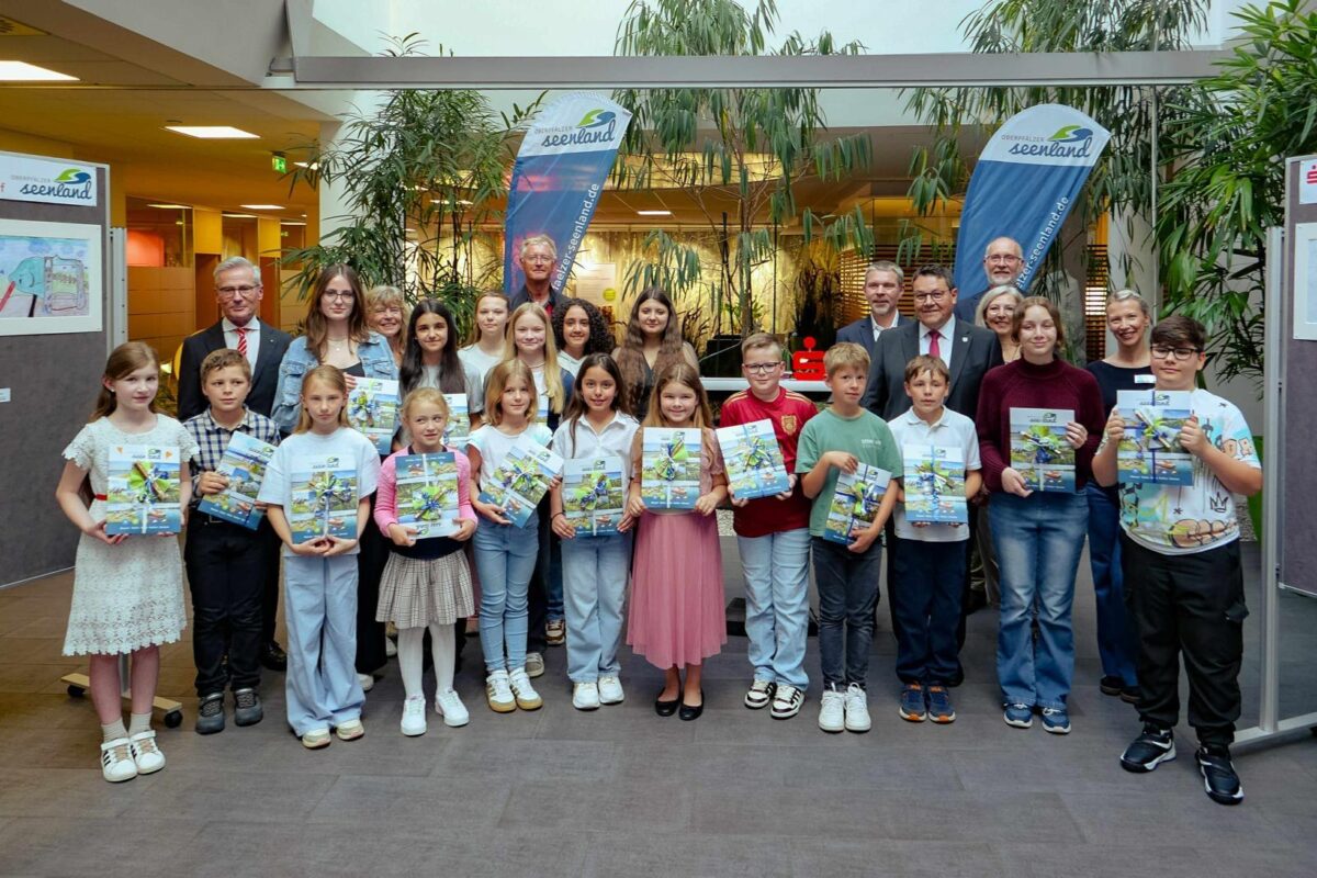 25. Schulmalwettbewerb: Kreative Einblicke ins Seenland