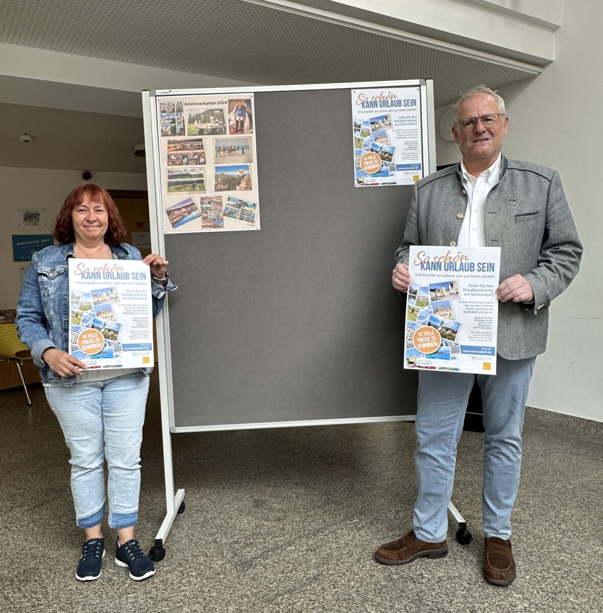 Schwandorfs Postkarten-Aktion 2025 lockt mit Gewinnen