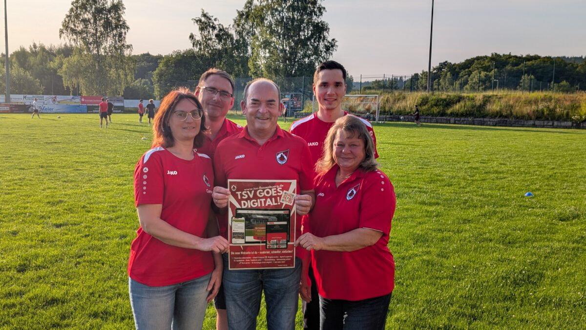 TSV Flossenbürg präsentiert frischen Web-Auftritt