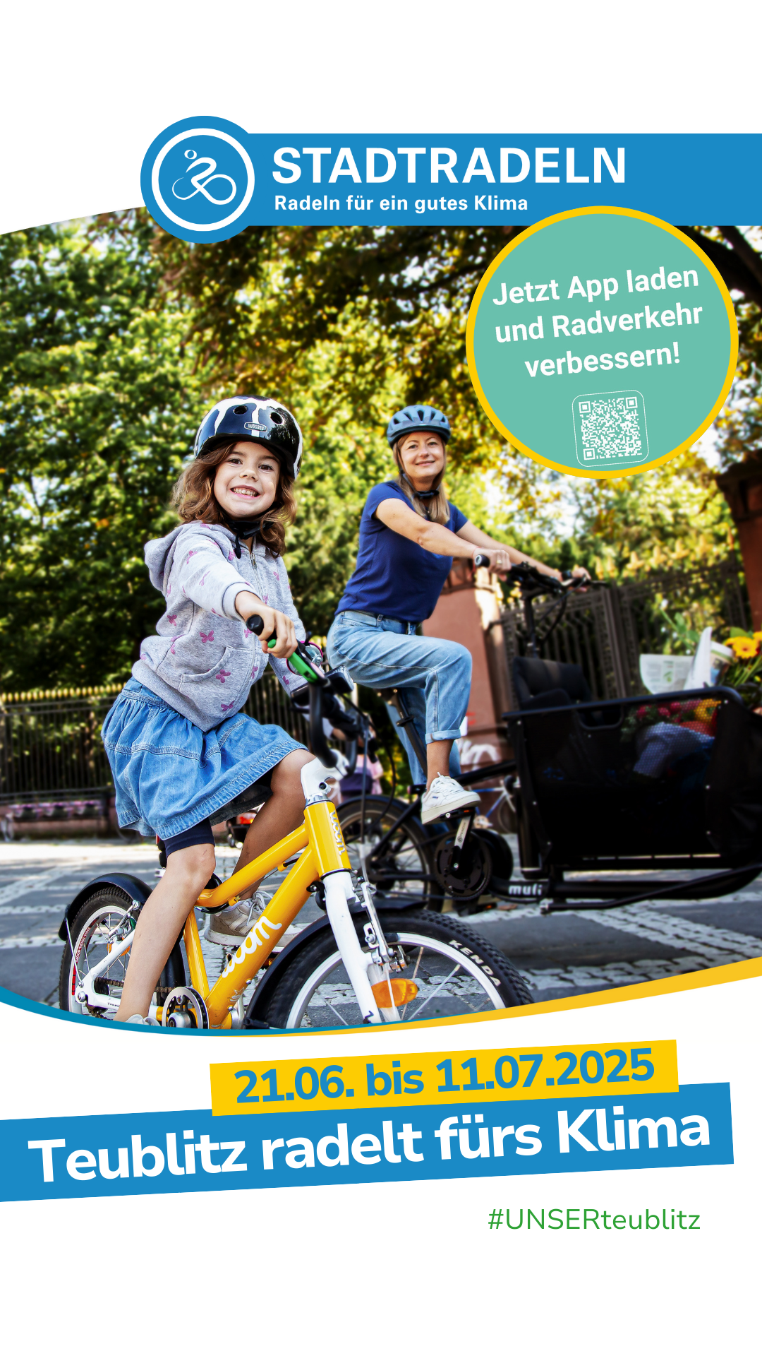 Teublitz radelt für Klimaschutz und Gesundheit