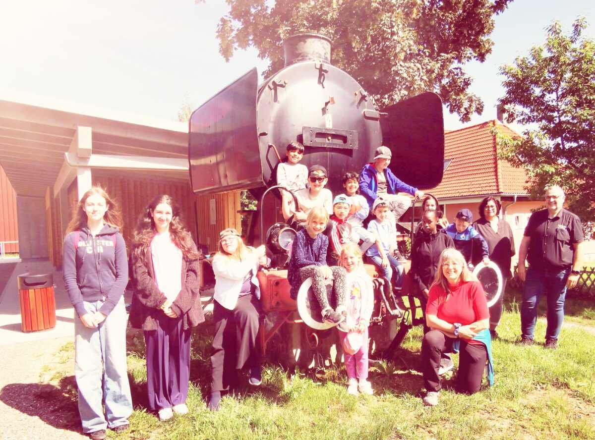 Kinderausflug von Weiden zum Bockldenkmal und Stückbergturm nach Eslarn