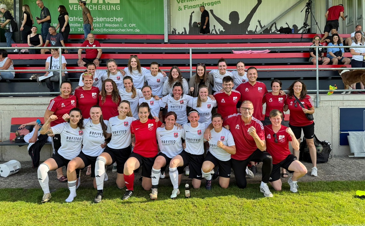 SC Luhe-Wildenau Damen feiern Vizemeisterschaft in der Bezirksoberliga