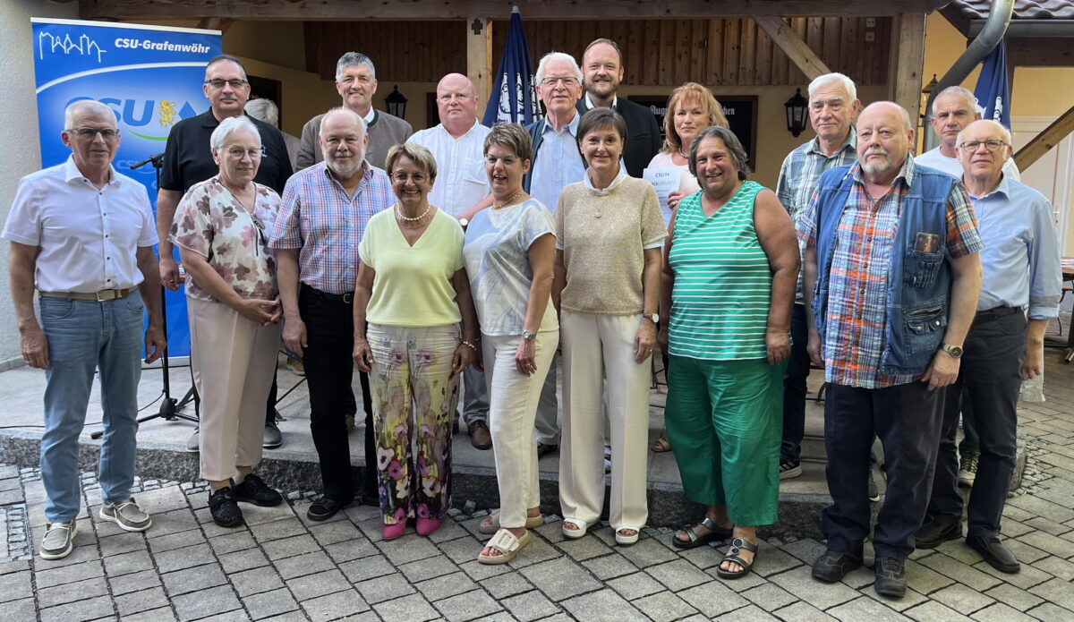 CSU-Johanni-Dämmerschoppen und Ehrungen