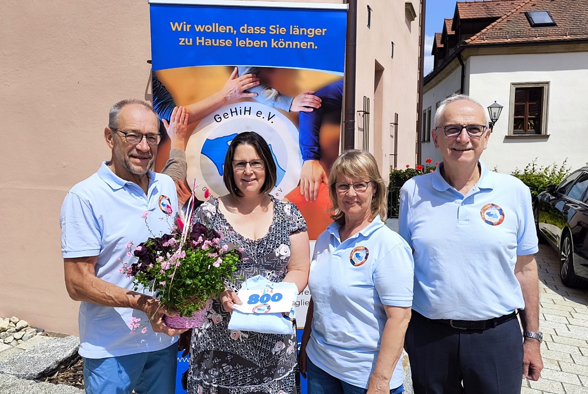 800. Mitglied bei der GeHiH aufgenommen – Ein Meilenstein der gelebten Solidarität