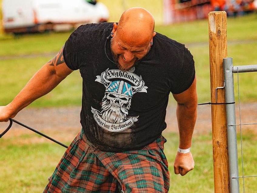 Highland Games 2025: Neue Disziplin begeistert auf Schloss Guteneck
