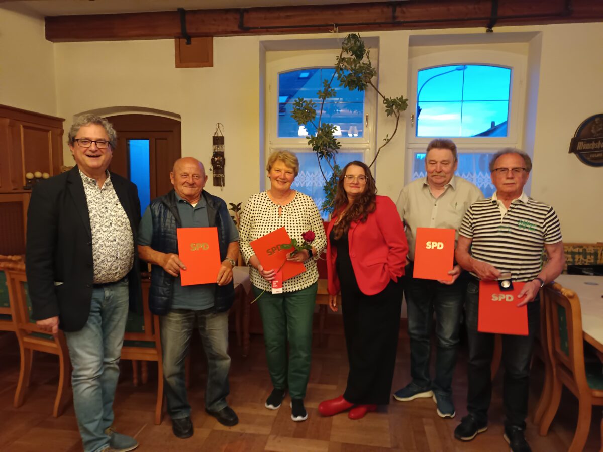 Werner Walberer ist Ehrenmitglied der Pressather SPD