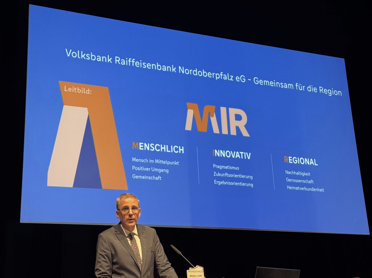 Volksbank Raiffeisenbank Nordoberpfalz eG: Erneut erfolgreiches Geschäftsjahr 2024
