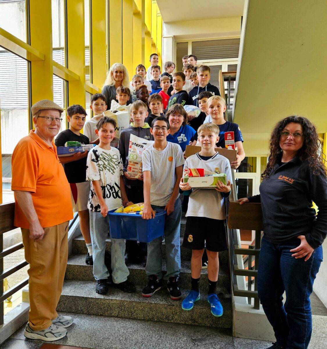 Die Tafel freut sich über eine großzügige Lebensmittelspende