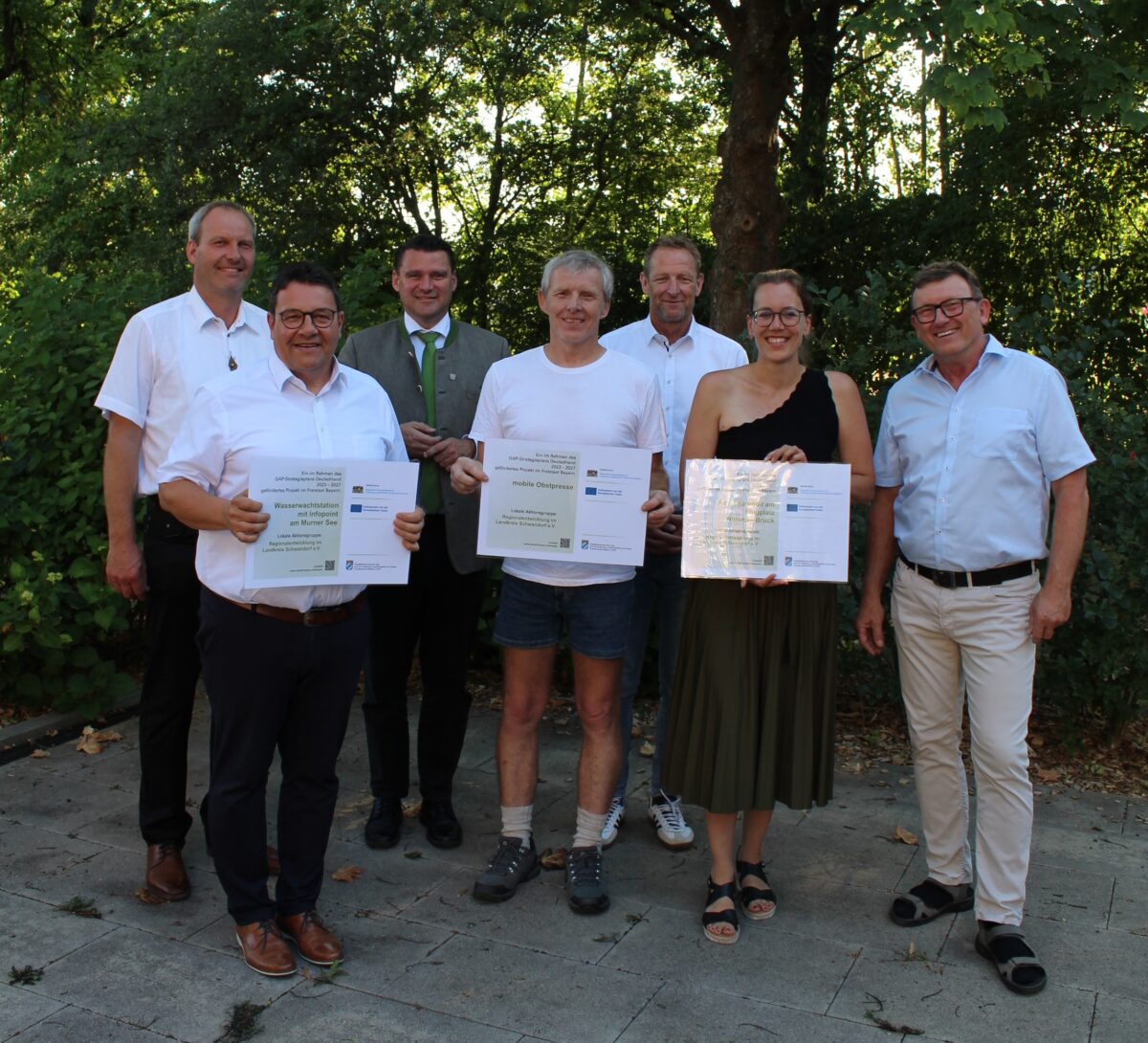 Europäische Fördergelder im Landkreis gut investiert