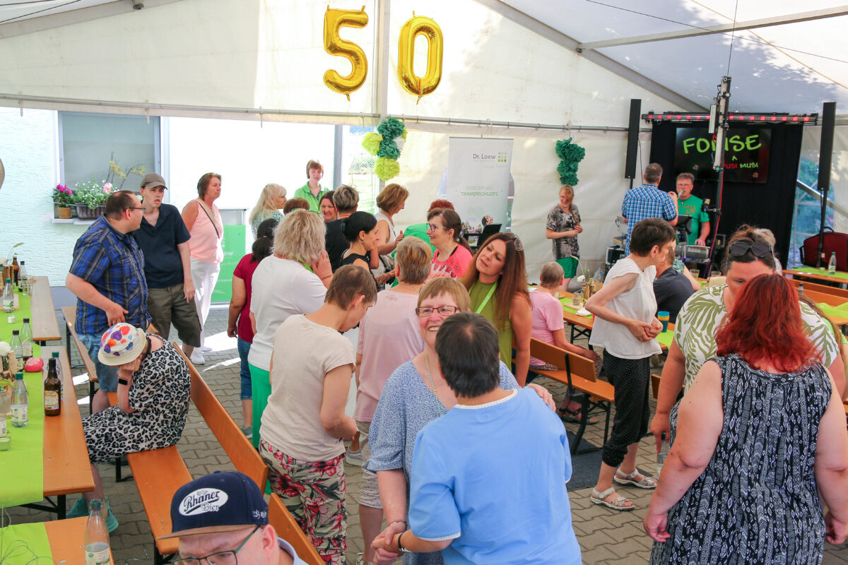 Tannenschleife feiert 50 Jahre gelebte Inklusion