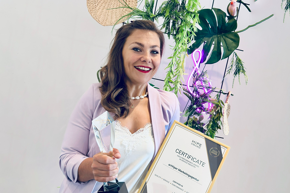 ArtViper gewinnt erneut den renommierten HIPE AWARD