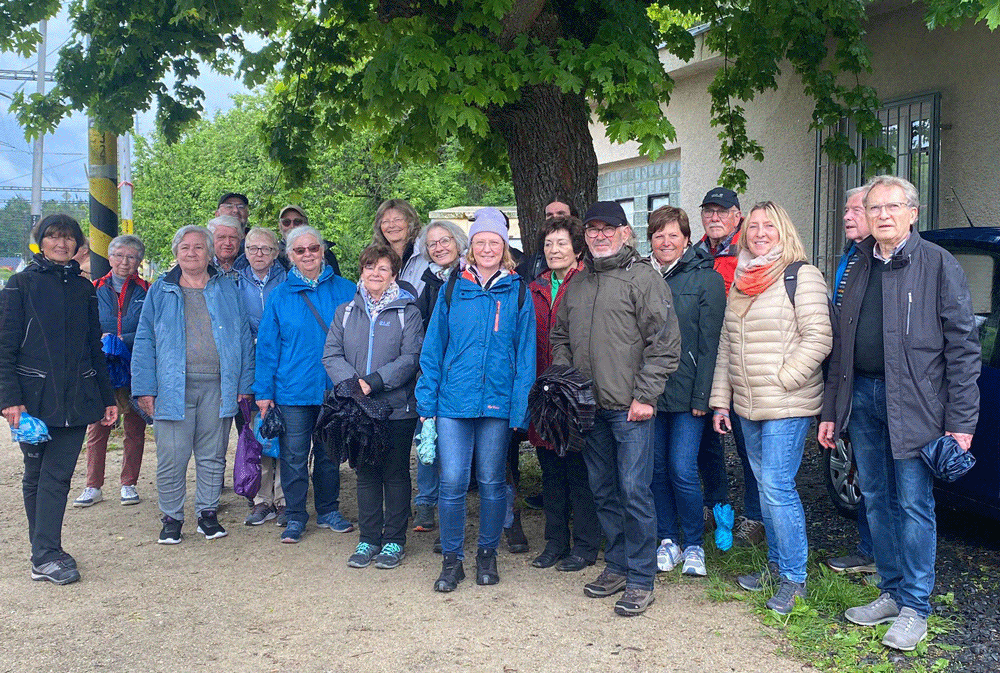 Ausflug des OWV nach Franzensbad trotzt dem Regen