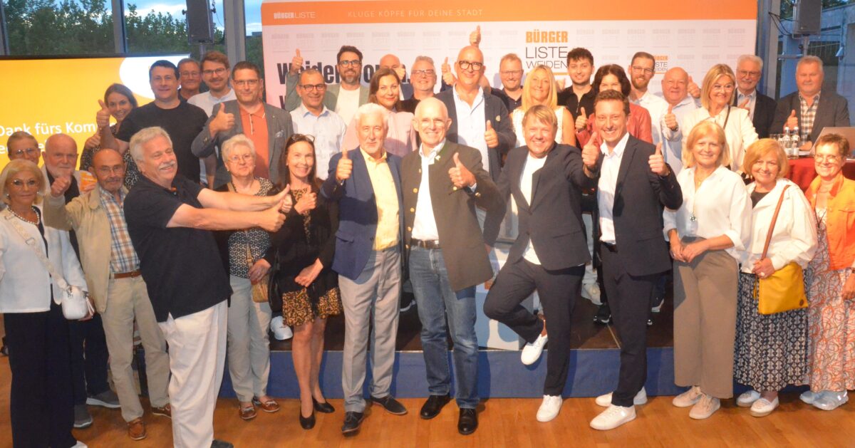 Weiden: Jürgen Meyer ist Oberbürgermeisterkandidat der Bürgerliste