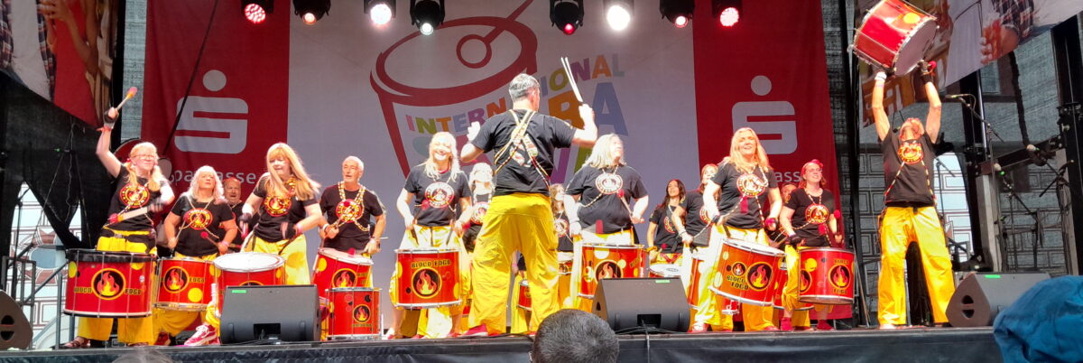 Bunte Eindrücke vom Samba-Festival in Coburg