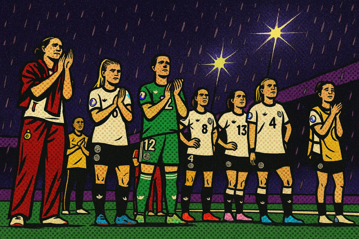 Uf Wiederluege, Meitli: Mit erhobenem Haupt Endstation Halbfinale