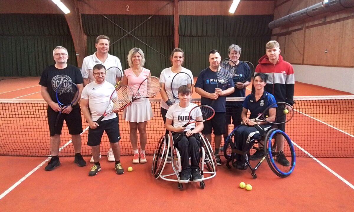 Seltenes Tennis-Turnier in Mitterteich: Inklusion pur