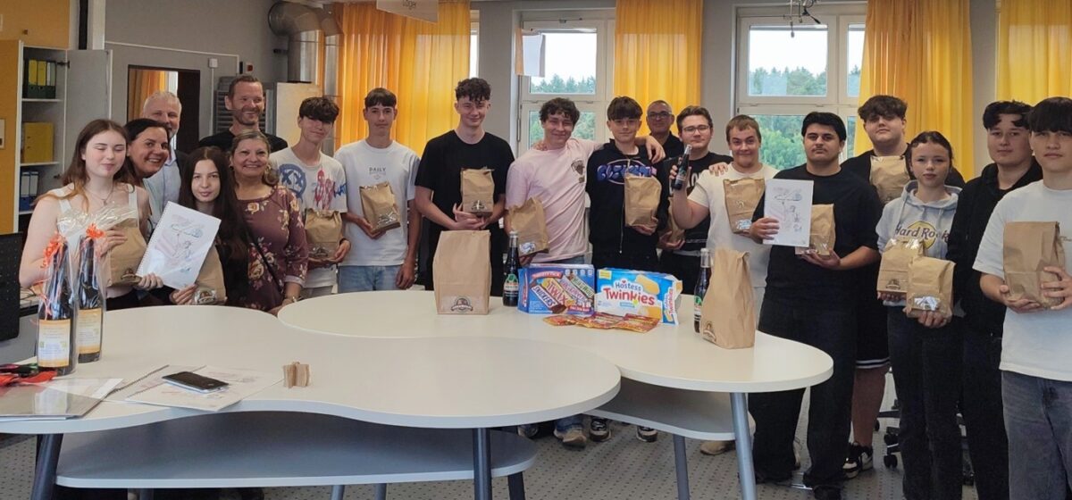 Eschenbacher Wirtschaftsschüler beeindrucken US-Partner