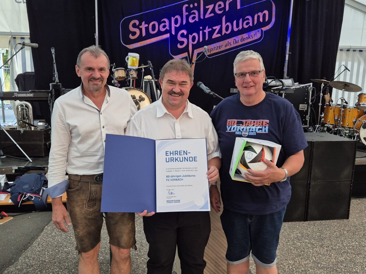 FC Vorbach feiert 60 Jahre mit Festwochenende