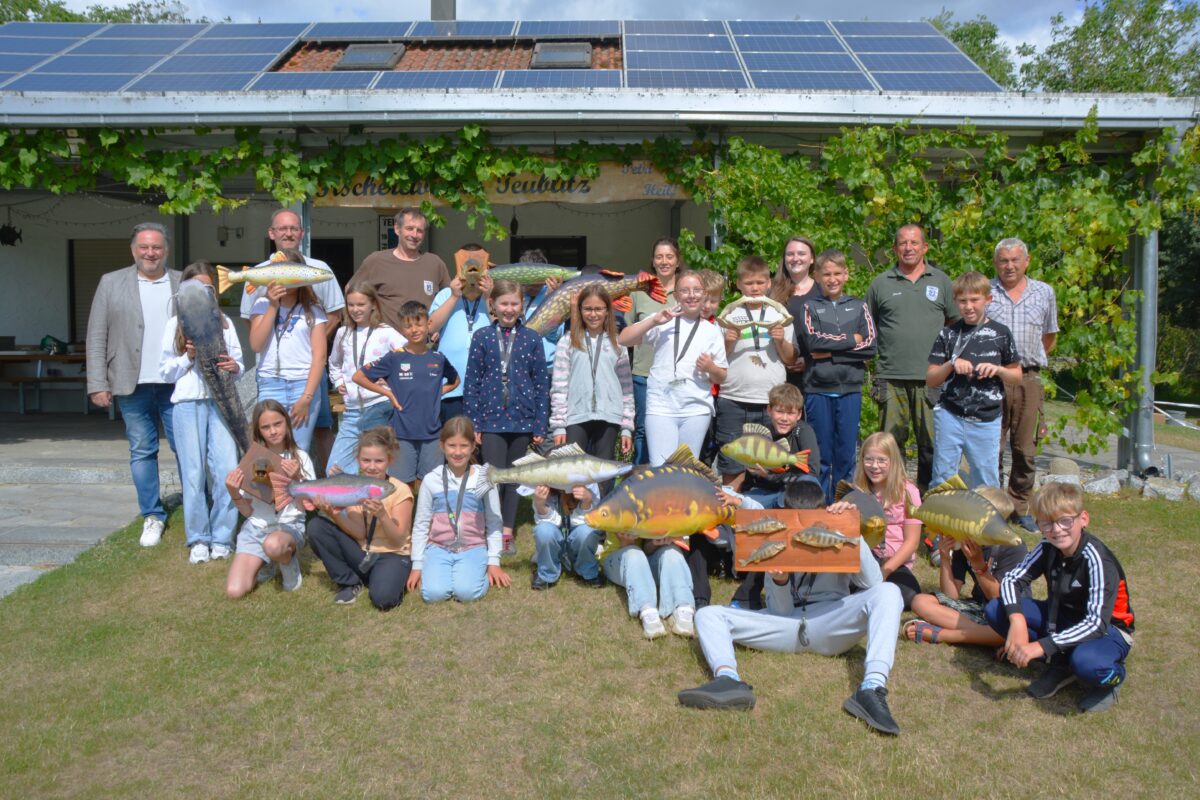 "Fischer machen Schule" begeistert Teublitzer Schüler