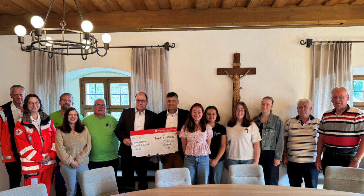 Grafenwöhr erhält 11.600 Euro Spende von Vereinigter Sparkasse