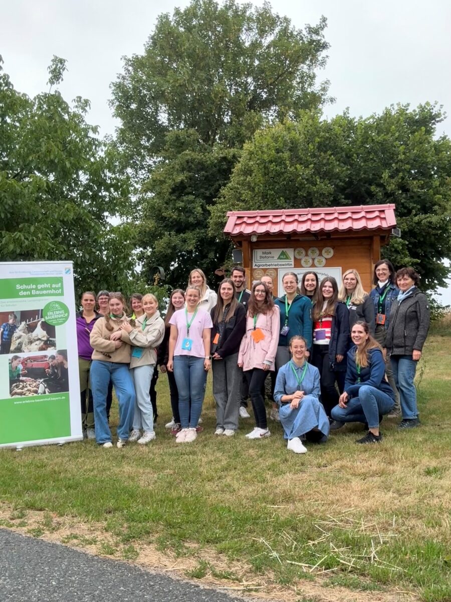 Lehrer erleben Landwirtschaft am Erlebnisbauernhof Secherhof