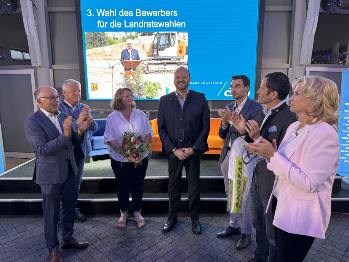 Überwältigende Mehrheit: Andreas Meier tritt wieder als Landratskandidat an