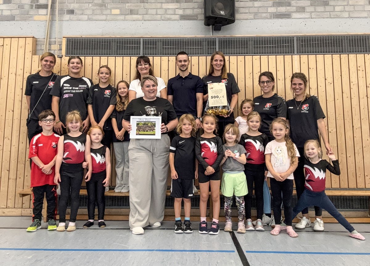 Gewerbeverein Eschenbach spendet Markt-Erlös an Geräteturnen des SCE