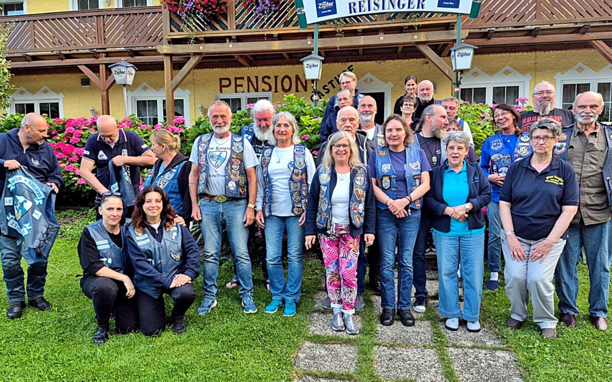 Internationales Biker-Treffen an der Donauschlinge