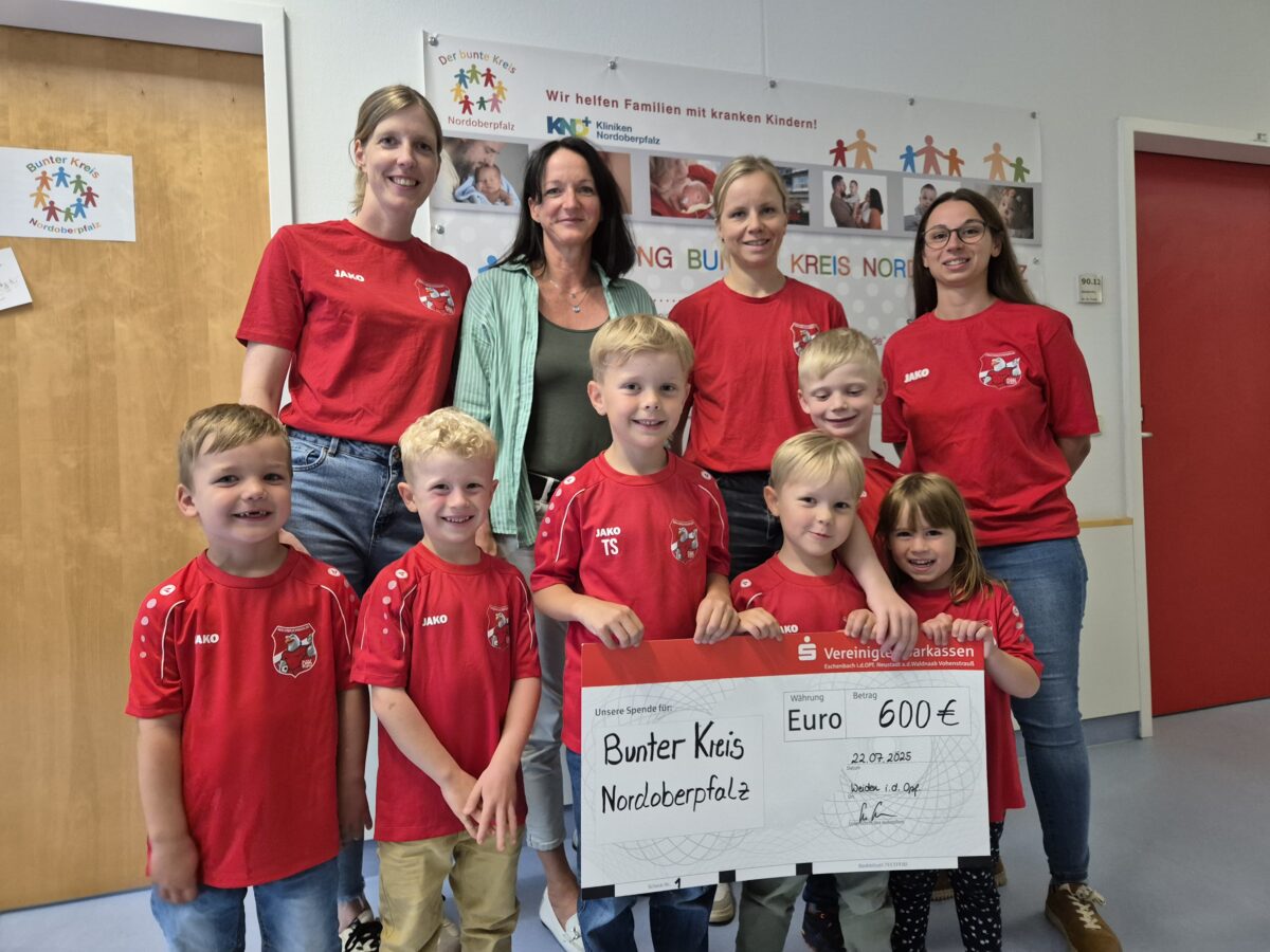 DJK Irchenrieth zeigt Kondition und Herz für den Bunten Kreis Nordoberpfalz