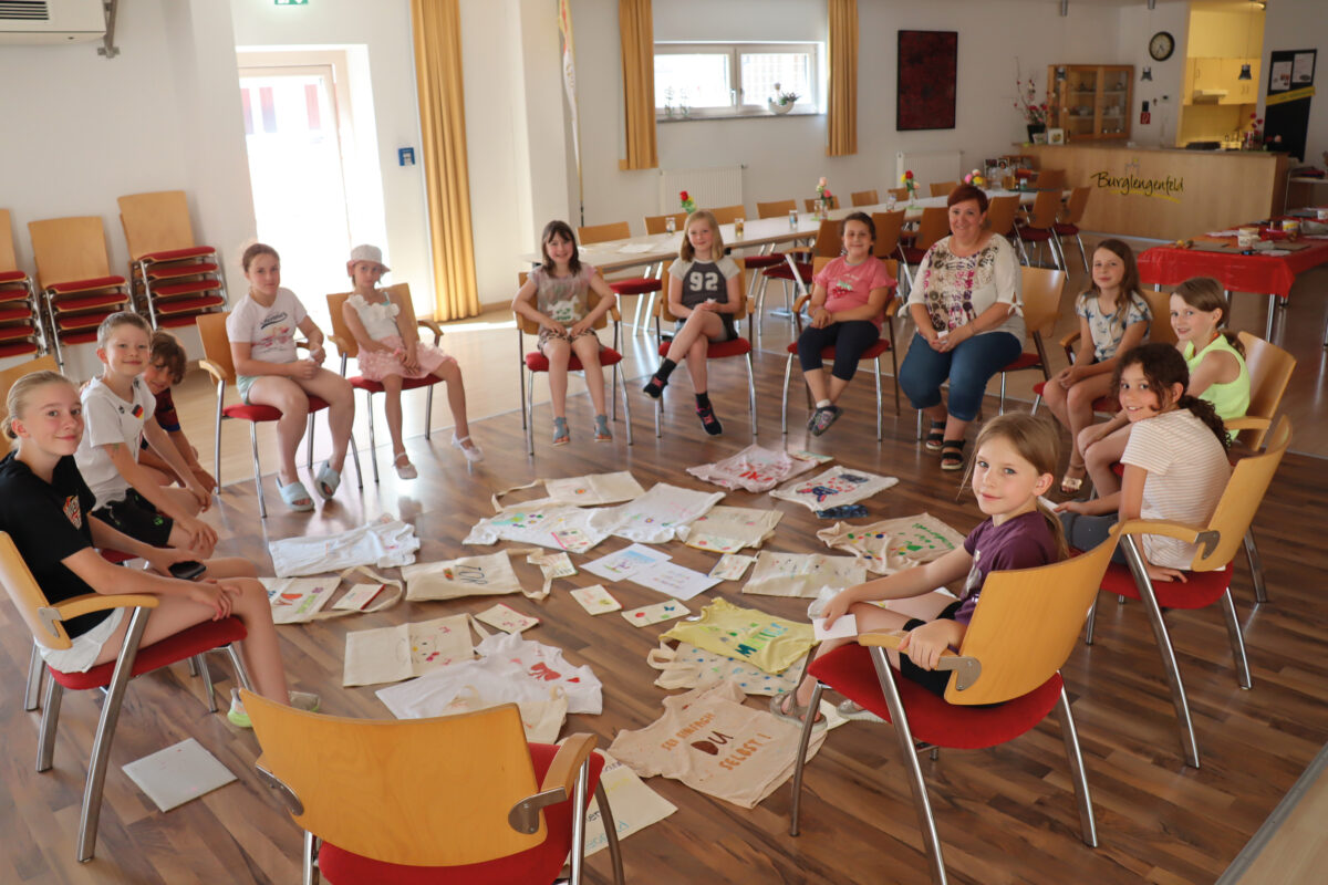 Kinder entdecken ihre Kreativität in Burglengenfeld