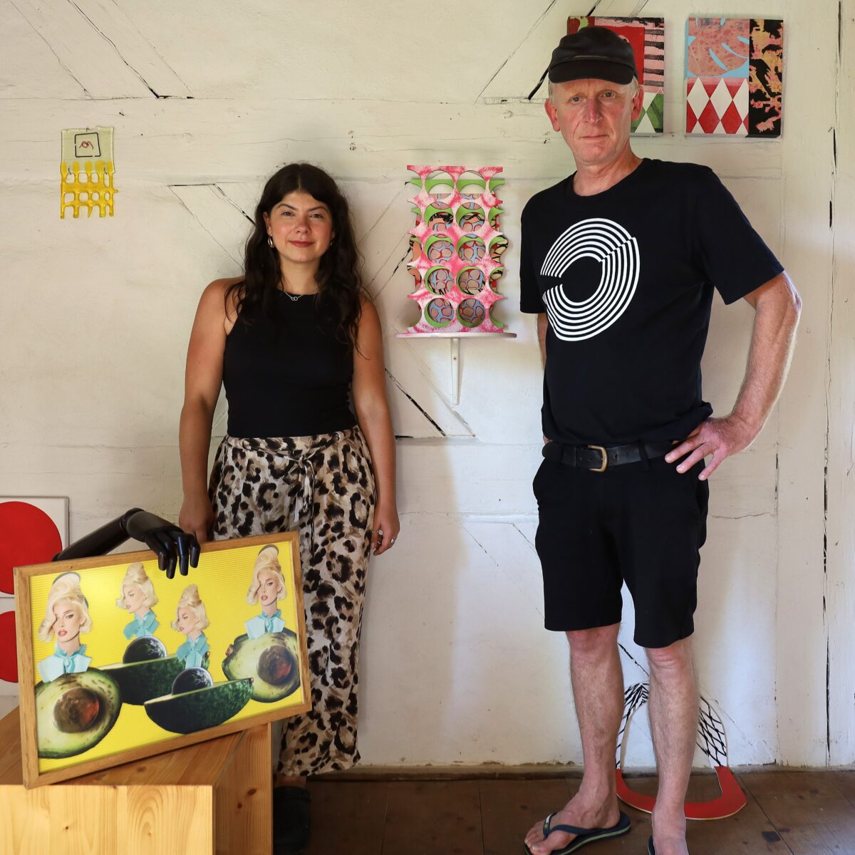 Kunst an der Grenze: Vernissage in Neustadt begeistert