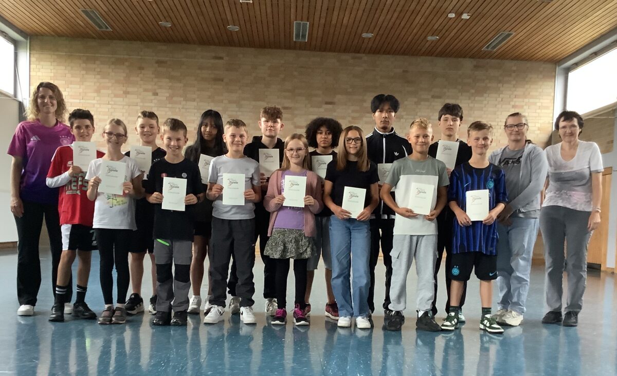 Pressath feiert Erfolge bei Bundesjugendspielen 2025