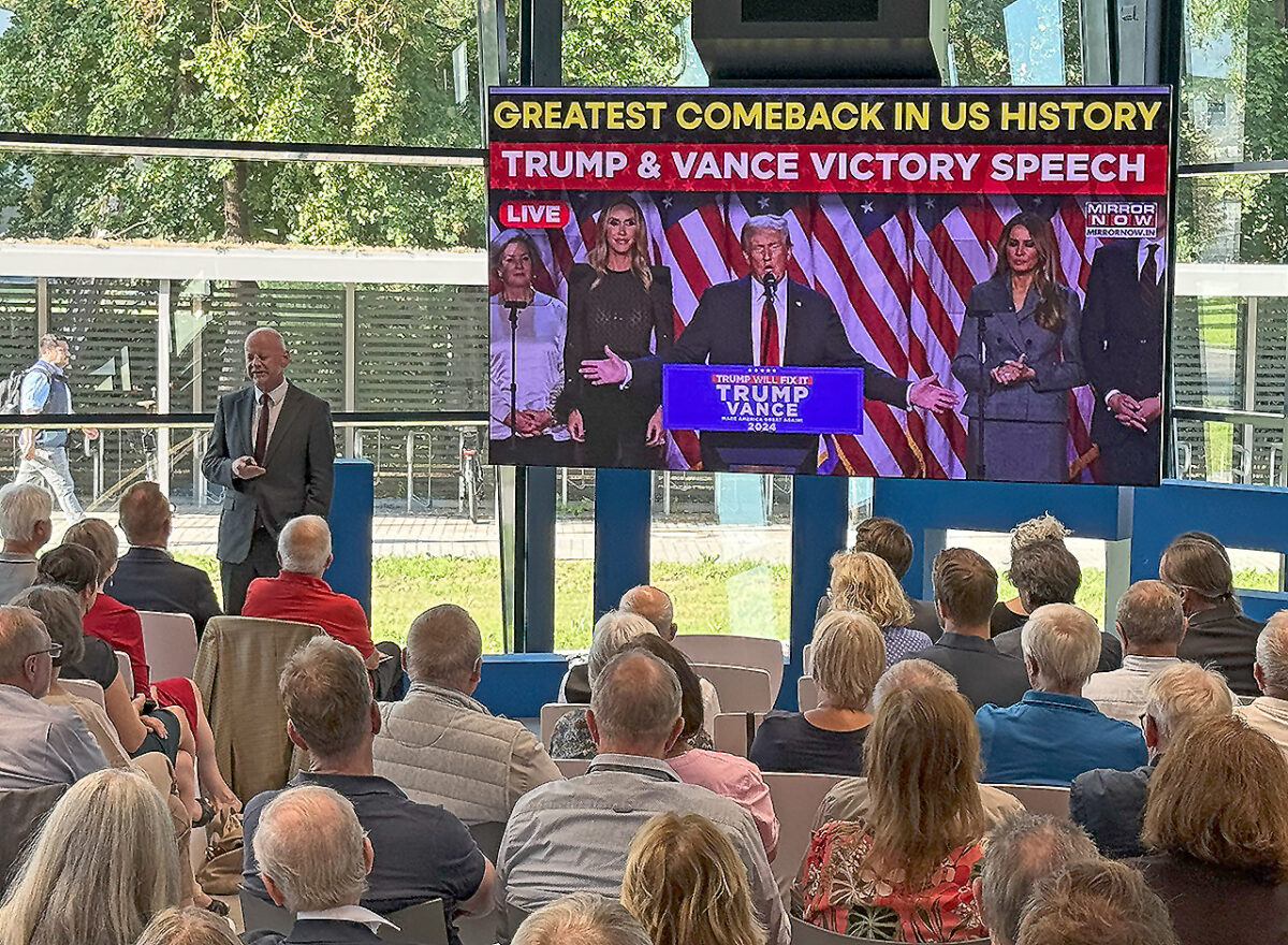 USA-Experte Professor Bierling in Weiherhammer: King Trump einer Demokratie auf Abruf?