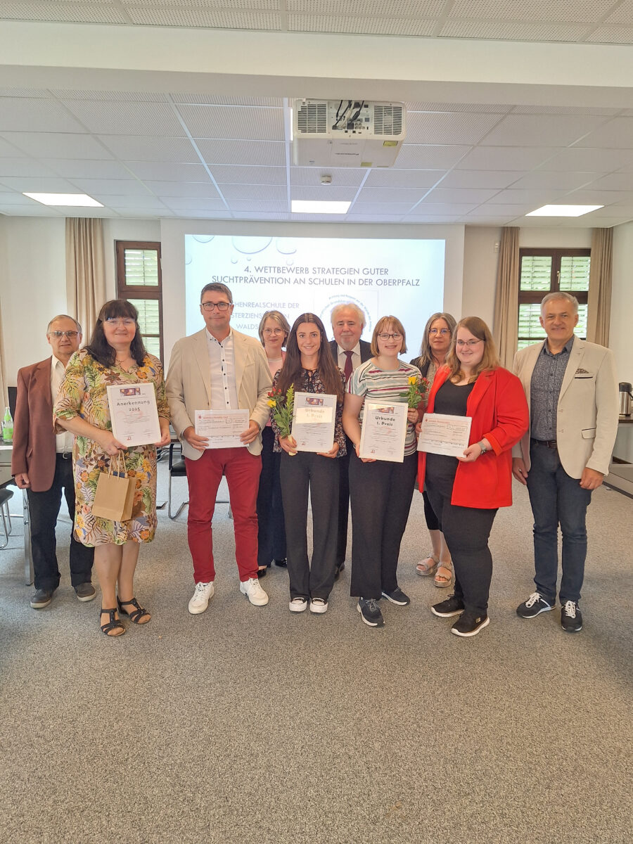 Schulen in Tirschenreuth mit Suchtpräventionspreis geehrt