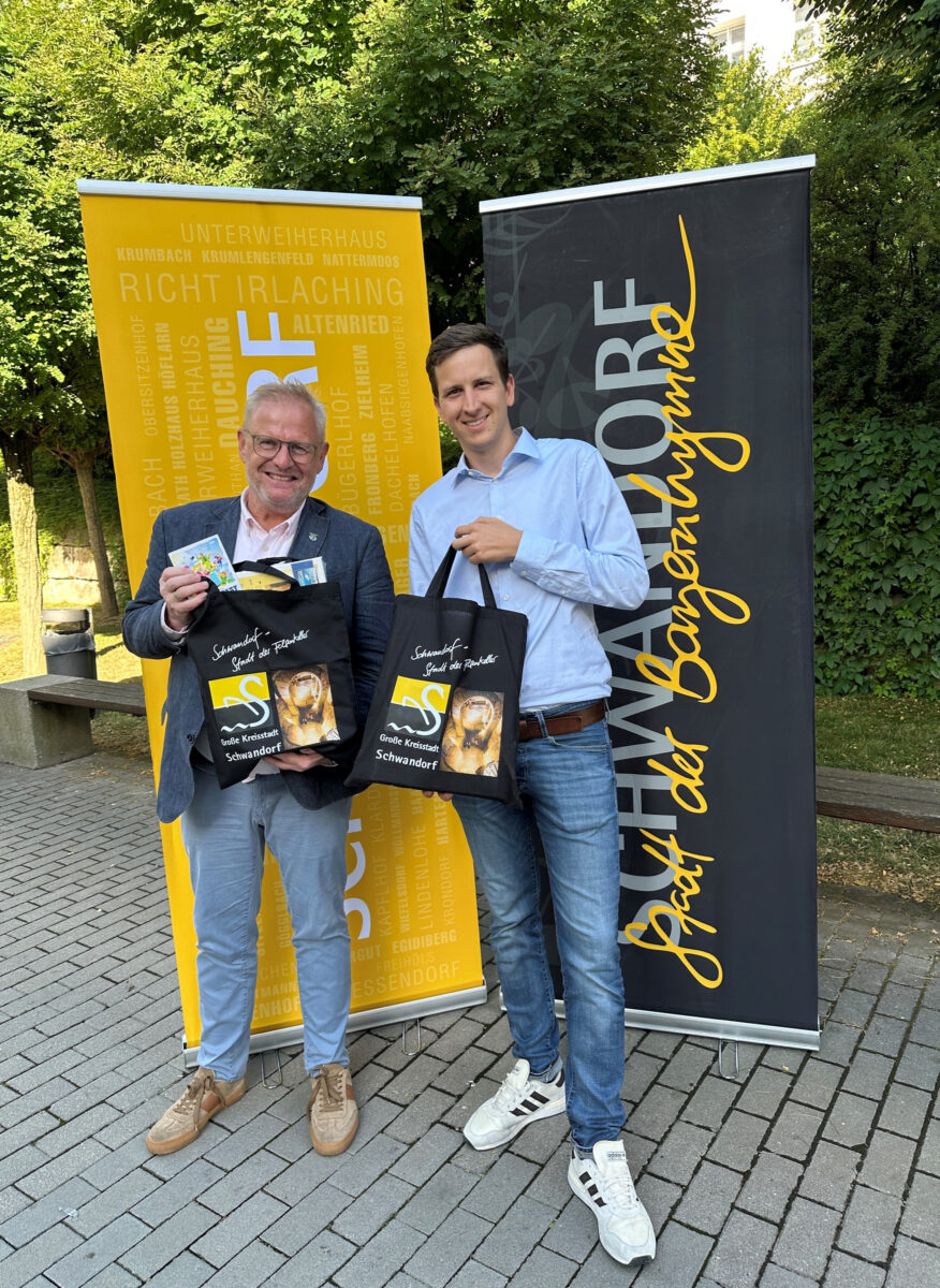 Schwandorfer Stofftaschen neu im Felsenkeller-Design