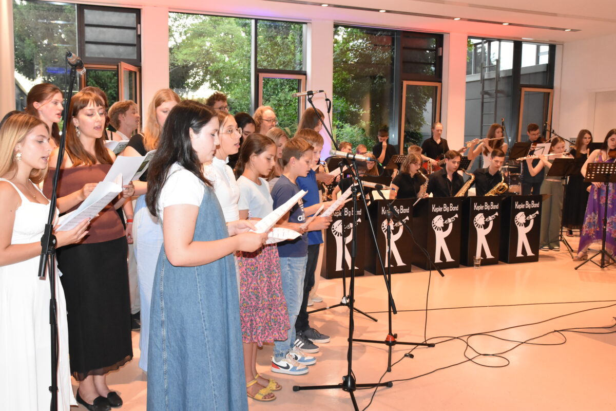 Kepler-Gymnasium verzaubert bei Sommerkonzert