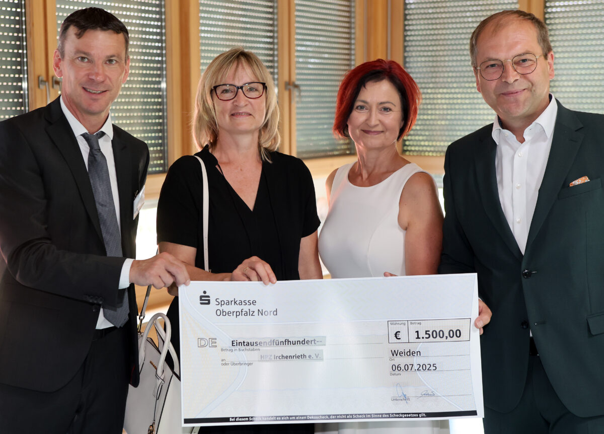 Spendenflut zum HPZ-Jubiläum in Irchenrieth