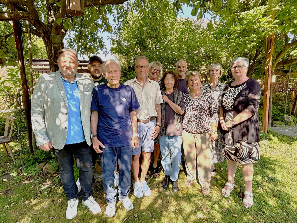 Teublitzer Ludwig Schindler feiert 90. Geburtstag