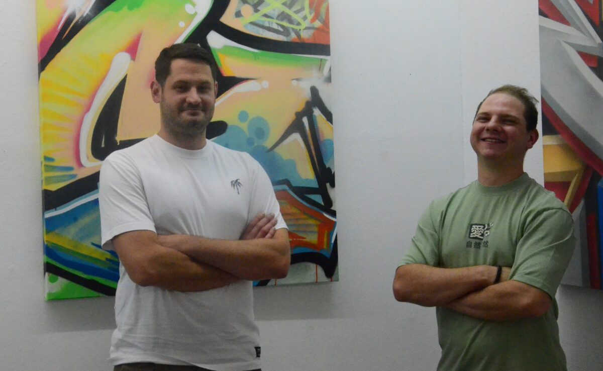 "Power Drip" ist Graffiti-Kunst im Kunstverein