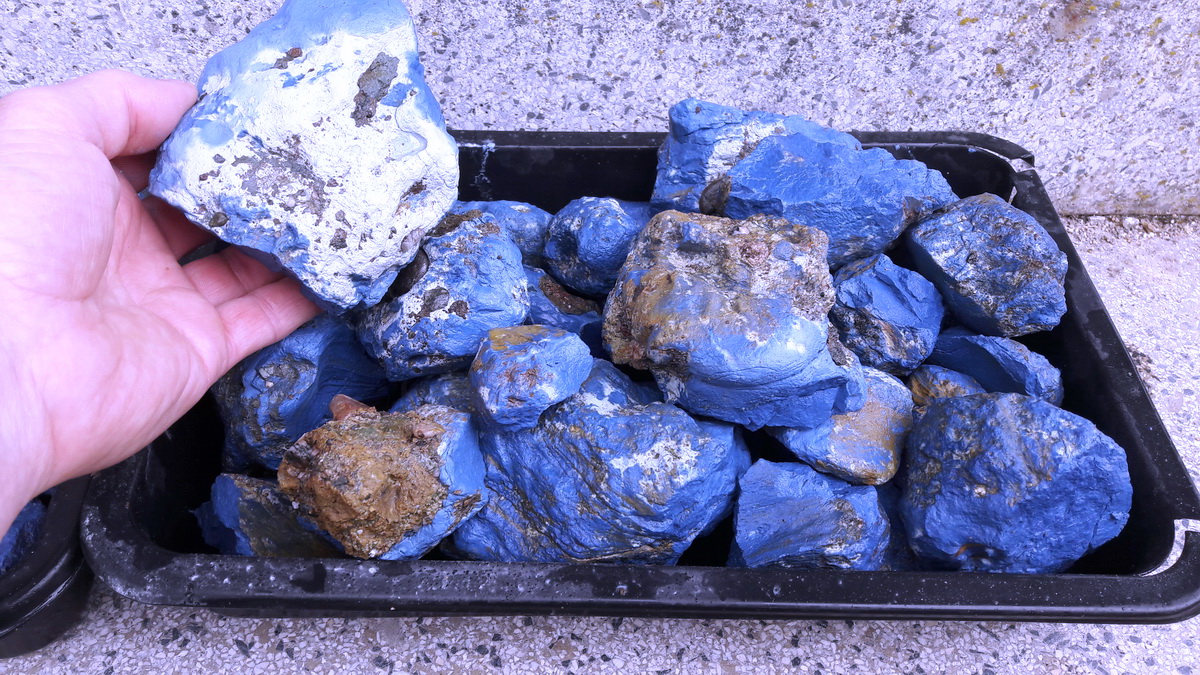 Vivianit-Sensation in Erbendorf entdeckt