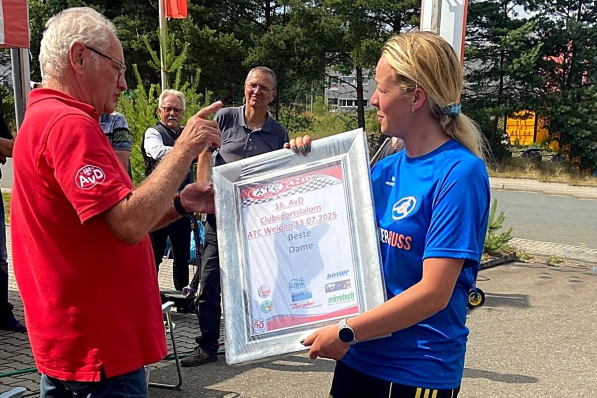 Weidener ATC-Slalom trotzt dem Regen