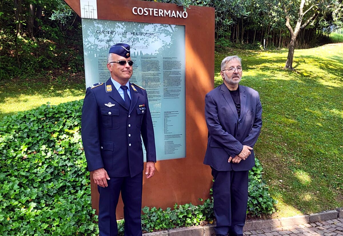 Weidener Reservisten gedenken in Costermano