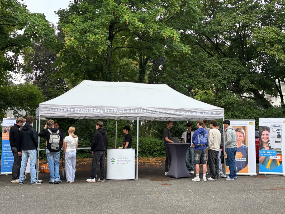 Weidener Schüler entdecken die Welt der Geodäsie