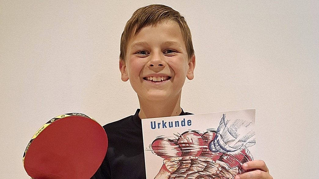 Tischtennis: Eschenbacher Talent qualifiziert sich für die „Top 14“ Bayerns