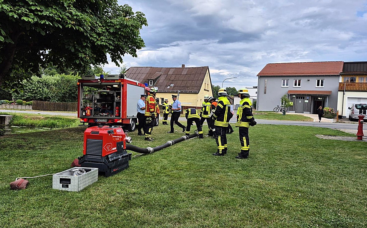 Kameraden der Feuerwehr Dießfurt bestehen Leistungsprüfung