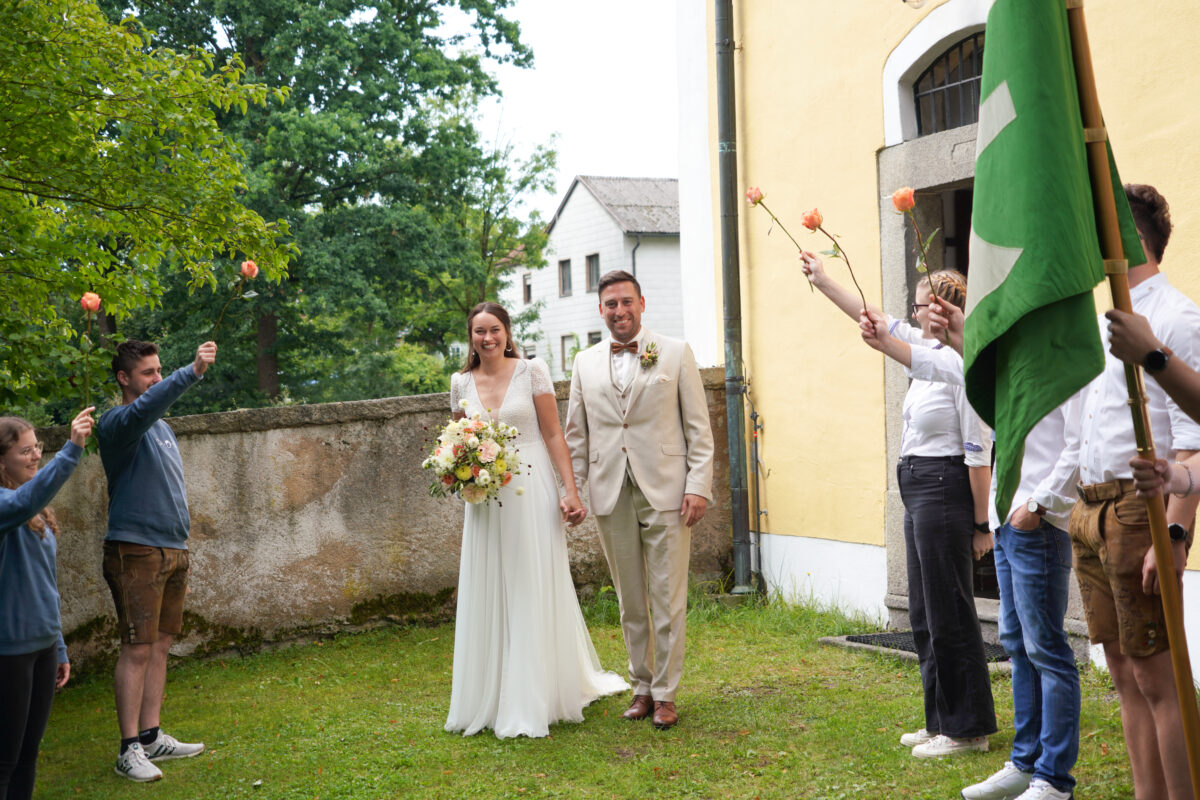 Franziska Ebnet und Markus Duschinger – mit Starkbier ins Glück