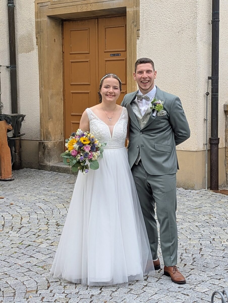 Christina und Michael Winter geben sich das Ja-Wort