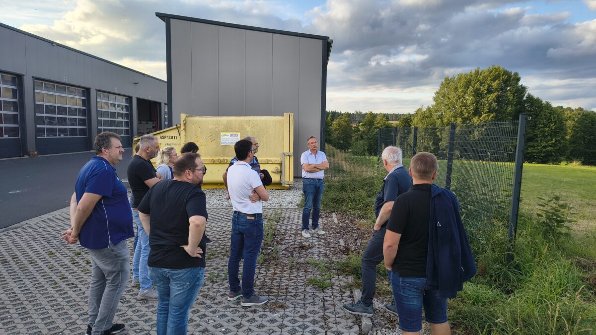 CSU Erbendorf erkundet Faltenbacher Jalousienbau