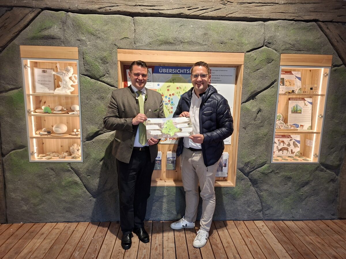 Doleschal lobt LEADER-Projekt im Wildtierpark Höllohe